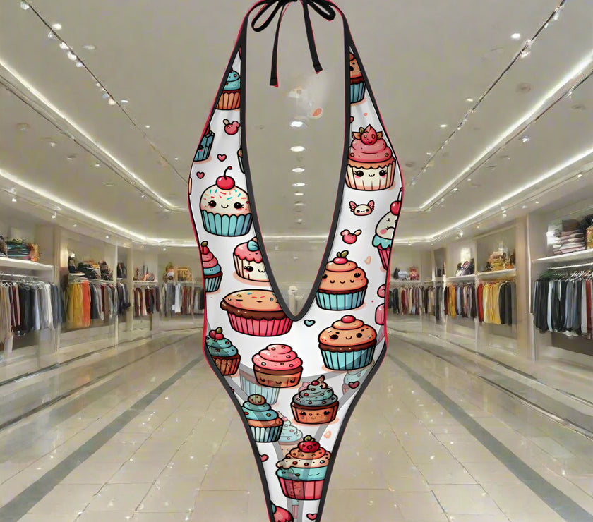 'Cupcake' - Jumpsuit Swimwear v3