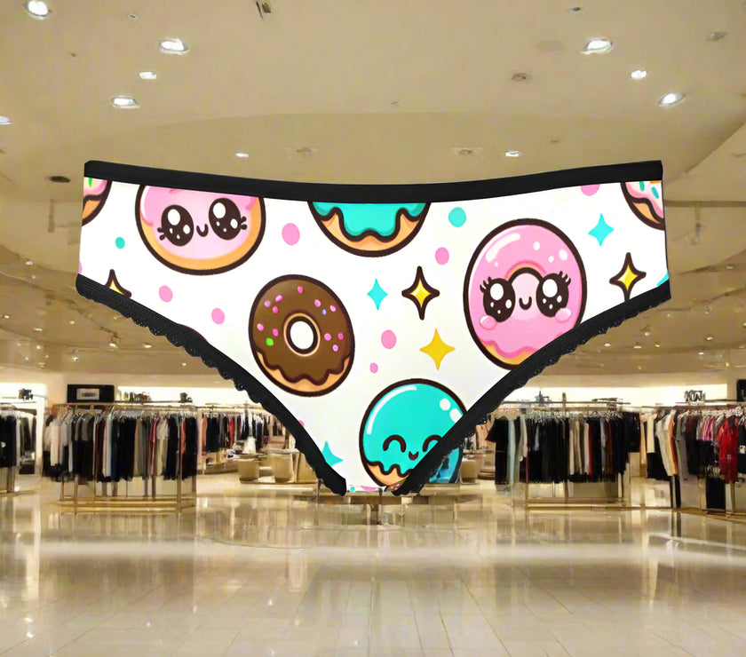 'Donuts' - High-cut Briefs v1
