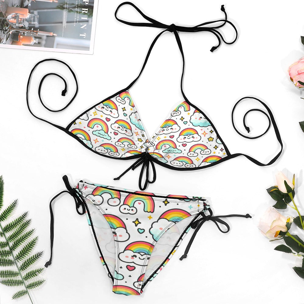 'Rainbows' - Plus Size Bikini Swimsuit v1