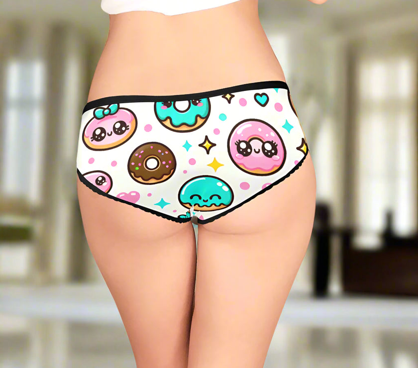 'Donuts' - High-cut Briefs v1