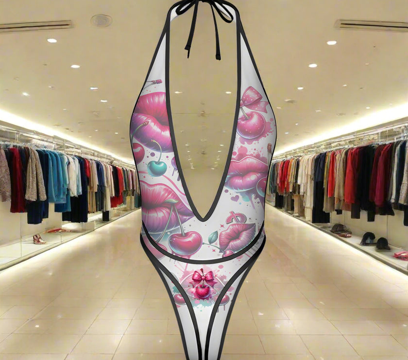 'Cherries' - Jumpsuit Swimwear v3