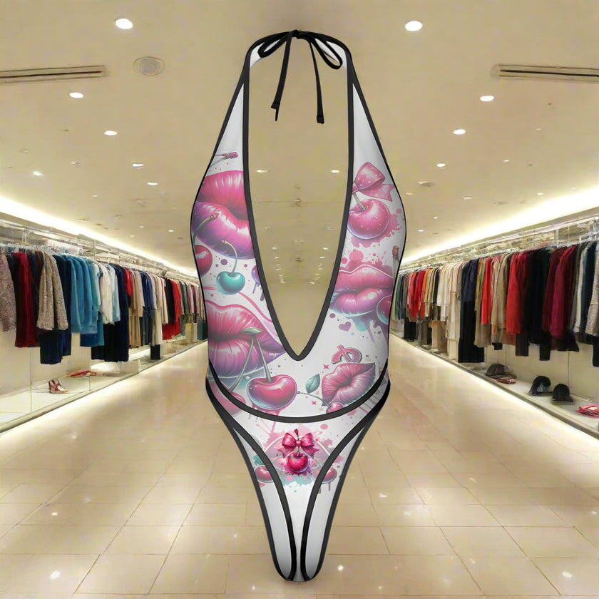 'Cherries' - Jumpsuit Swimwear v3