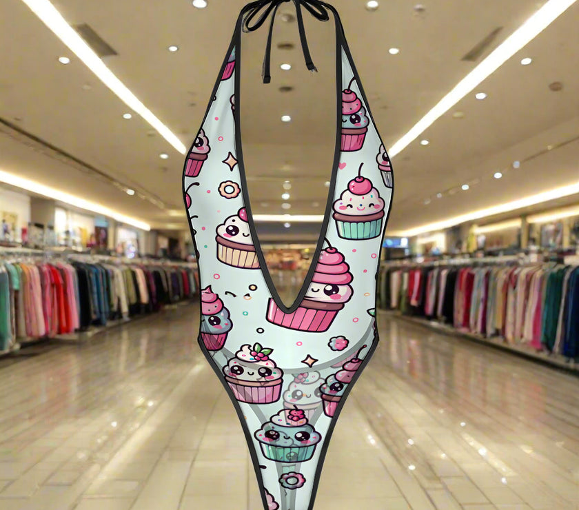 'Cupcake' - Jumpsuit Swimwear v5